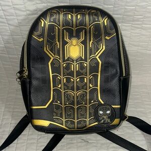 Funko Mini Spiderman Black and Gold Backpack
